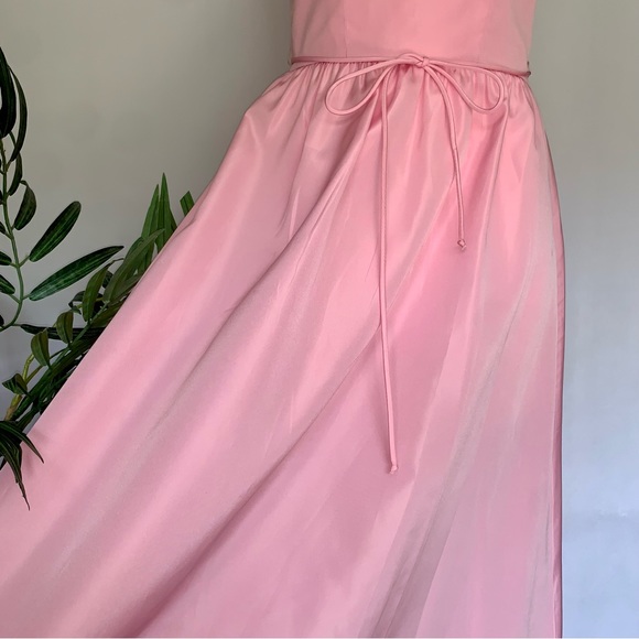 c r o w n :: Rare True Vintage Princess Satin Gown Bolero Jacket ILGWU - Picture 14 of 16